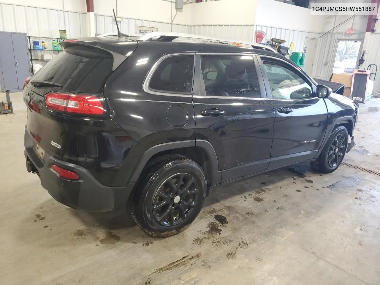 2017 Jeep Cherokee Latitude VIN: 1C4PJMCS5HW551887 Lot: 78873364