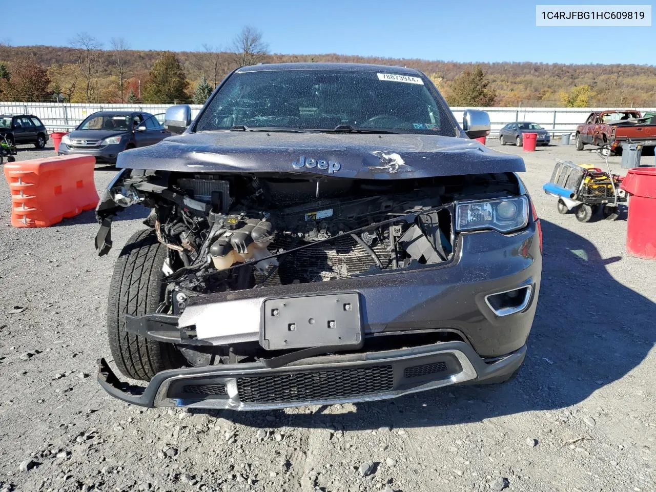 2017 Jeep Grand Cherokee Limited VIN: 1C4RJFBG1HC609819 Lot: 78873944