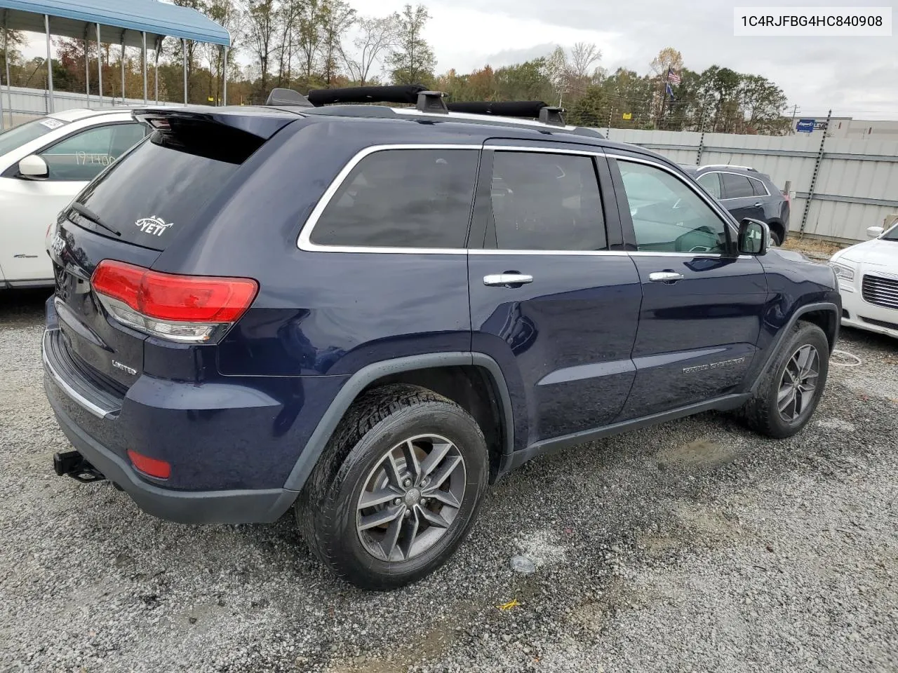 2017 Jeep Grand Cherokee Limited VIN: 1C4RJFBG4HC840908 Lot: 78878124