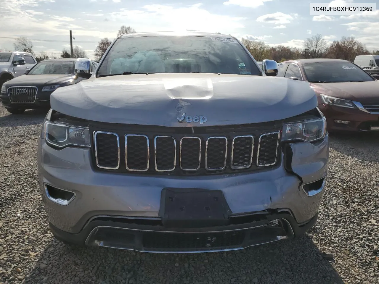 2017 Jeep Grand Cherokee Limited VIN: 1C4RJFBGXHC912369 Lot: 78926454