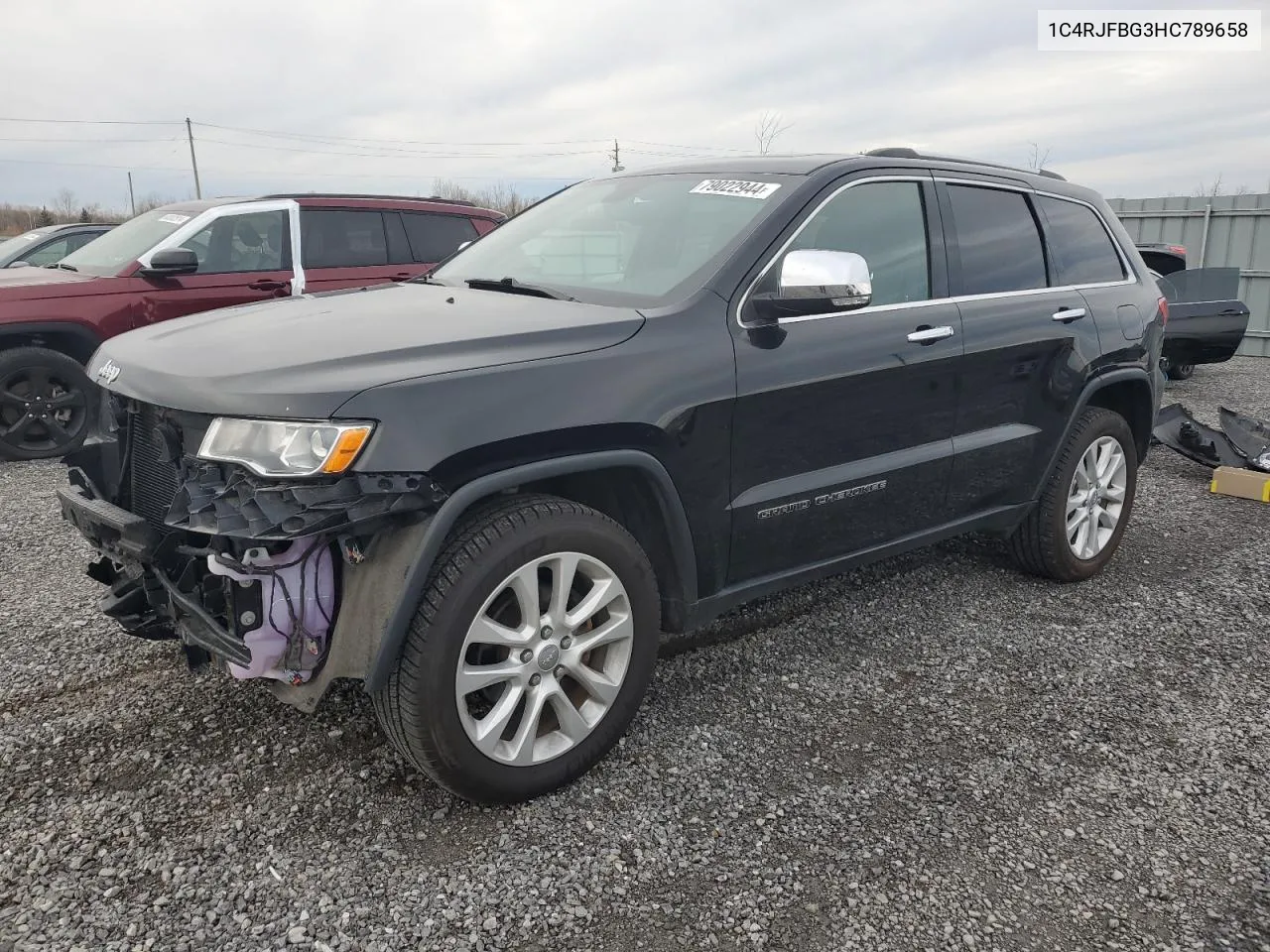 2017 Jeep Grand Cherokee Limited VIN: 1C4RJFBG3HC789658 Lot: 79022944