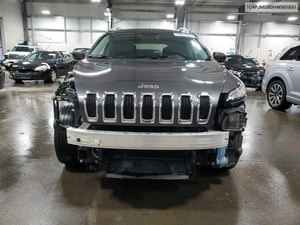 2017 Jeep Cherokee Limited VIN: 1C4PJMDB0HW501851 Lot: 79061824