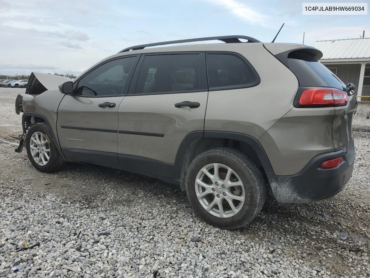 2017 Jeep Cherokee Sport VIN: 1C4PJLAB9HW669034 Lot: 79094404