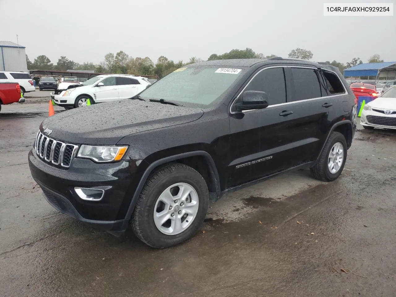 2017 Jeep Grand Cherokee Laredo VIN: 1C4RJFAGXHC929254 Lot: 79134704