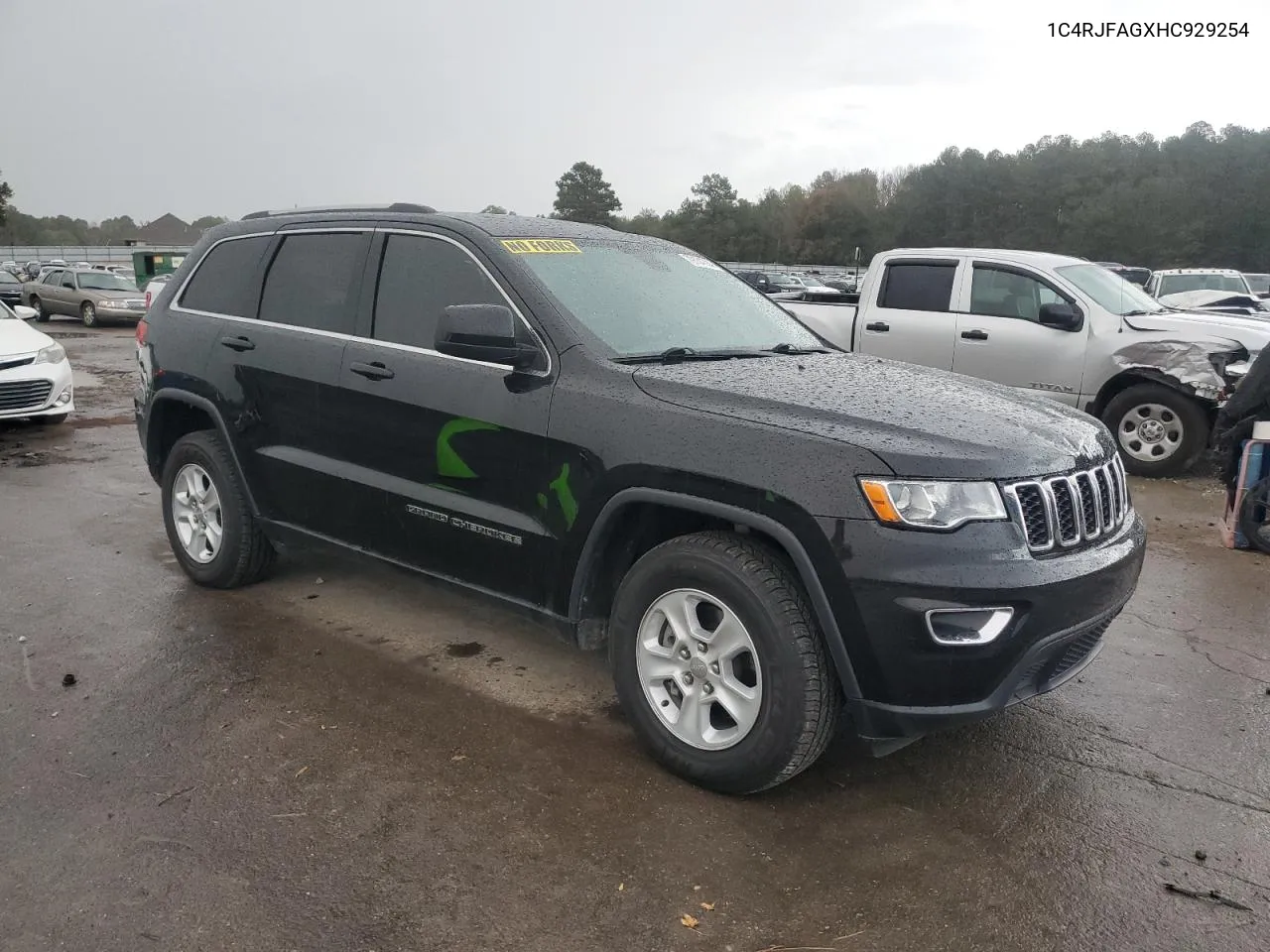 2017 Jeep Grand Cherokee Laredo VIN: 1C4RJFAGXHC929254 Lot: 79134704