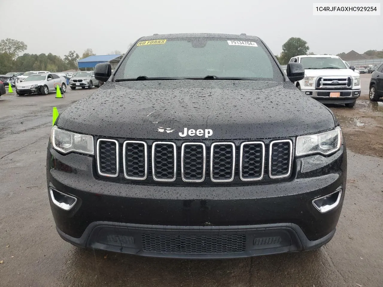 2017 Jeep Grand Cherokee Laredo VIN: 1C4RJFAGXHC929254 Lot: 79134704