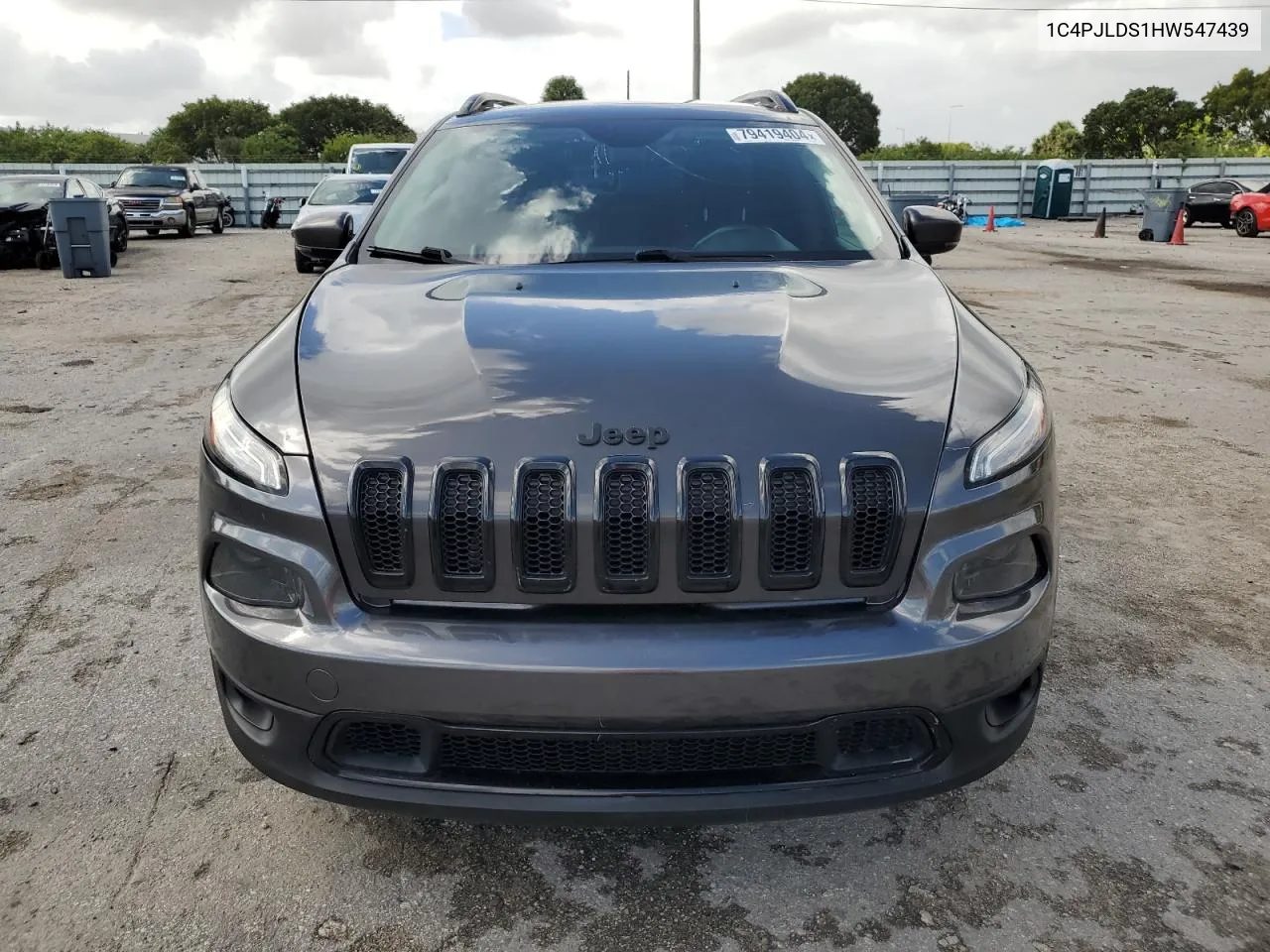 2017 Jeep Cherokee Limited VIN: 1C4PJLDS1HW547439 Lot: 79419404