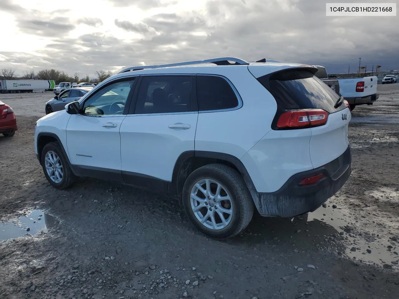 2017 Jeep Cherokee Latitude VIN: 1C4PJLCB1HD221668 Lot: 79485494