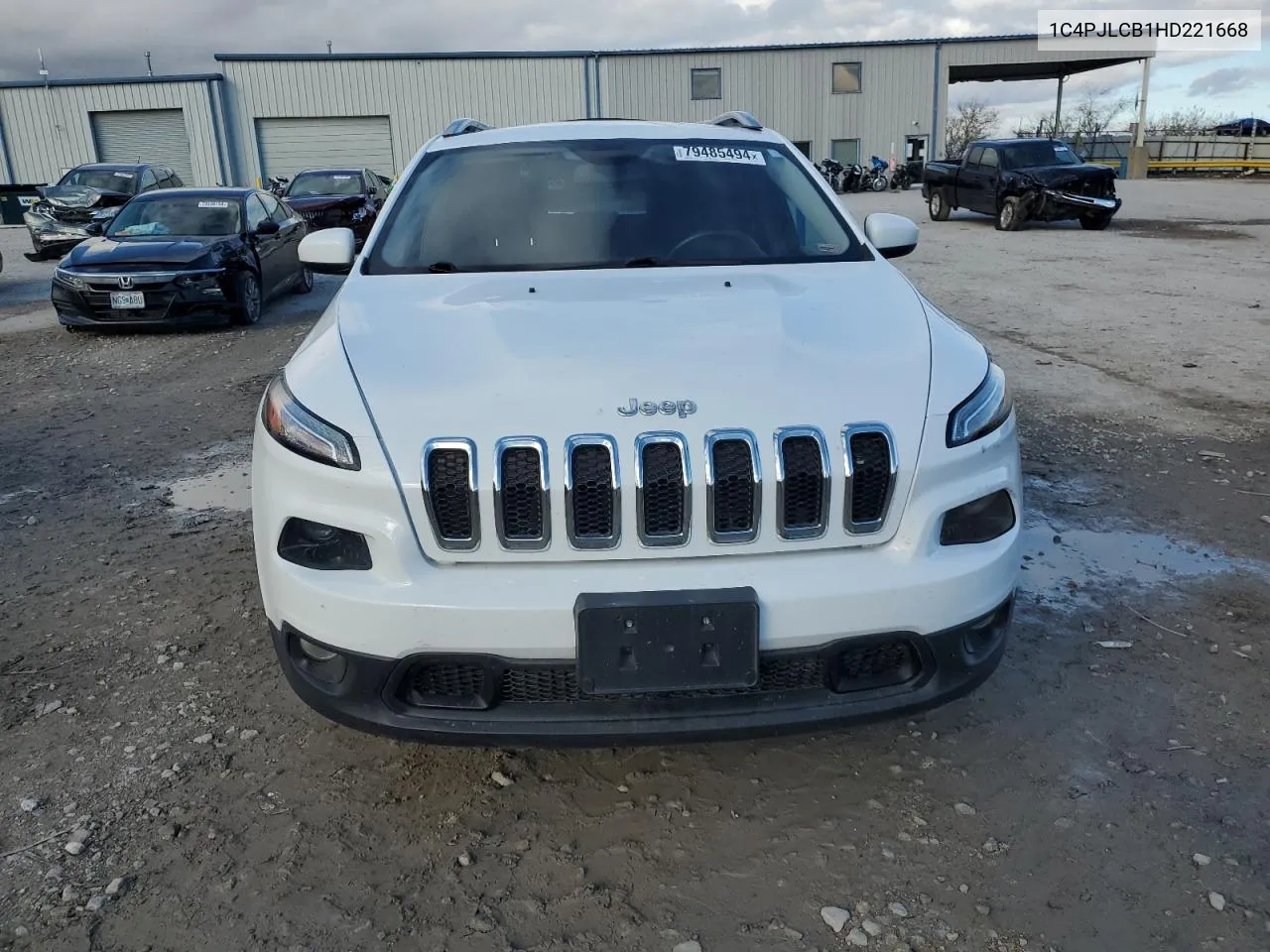 2017 Jeep Cherokee Latitude VIN: 1C4PJLCB1HD221668 Lot: 79485494