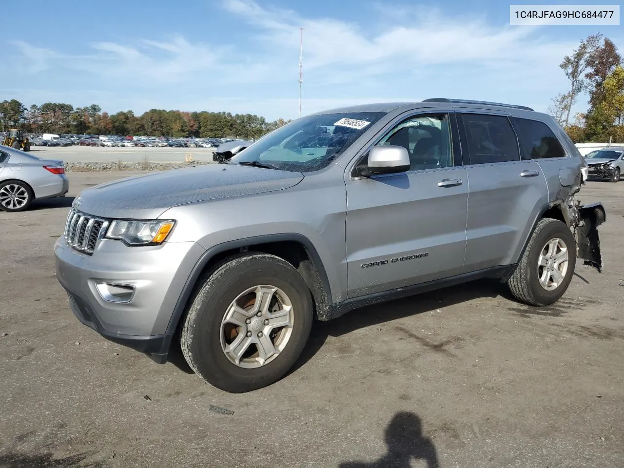 2017 Jeep Grand Cherokee Laredo VIN: 1C4RJFAG9HC684477 Lot: 79546534