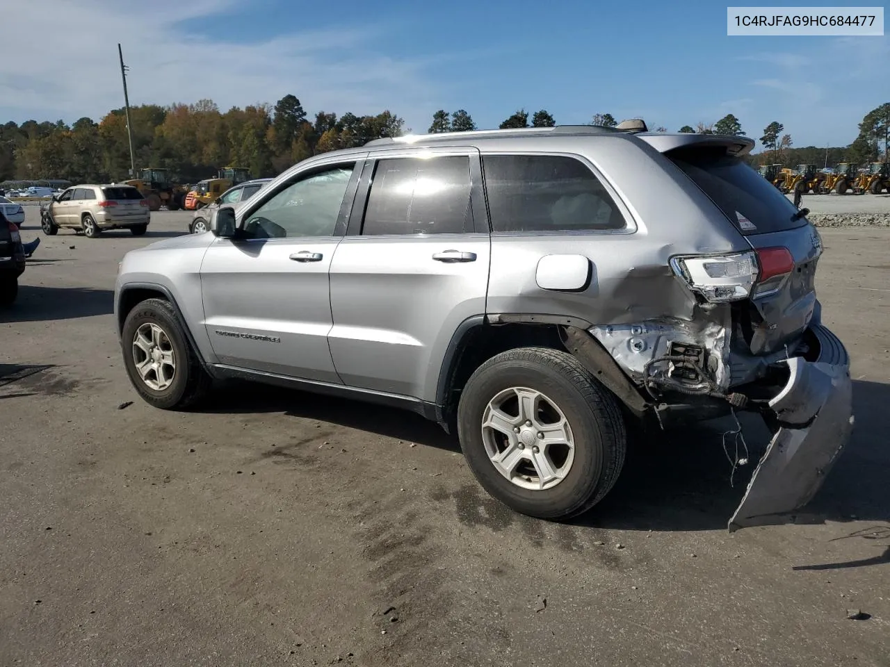 2017 Jeep Grand Cherokee Laredo VIN: 1C4RJFAG9HC684477 Lot: 79546534