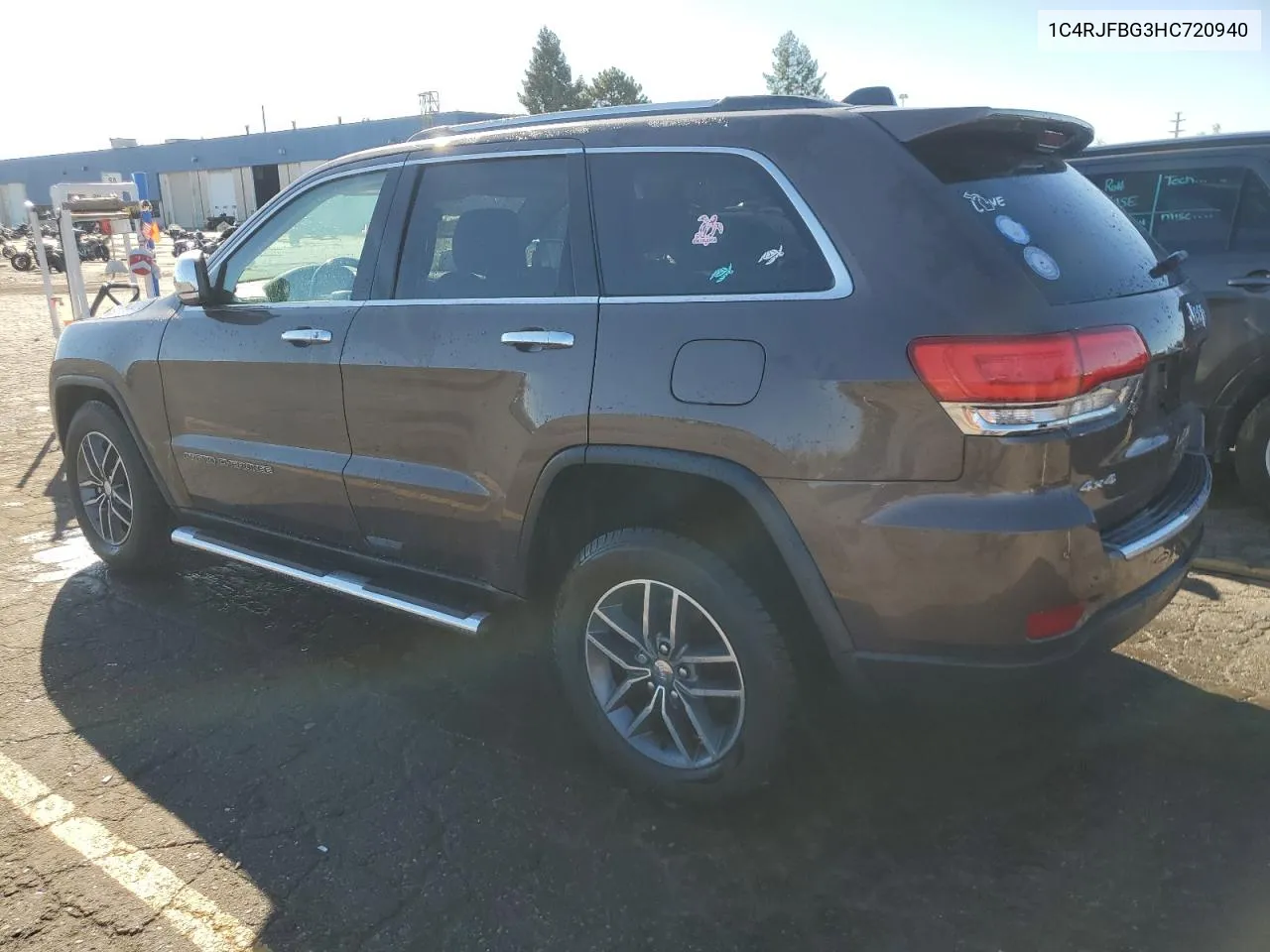 2017 Jeep Grand Cherokee Limited VIN: 1C4RJFBG3HC720940 Lot: 79557084