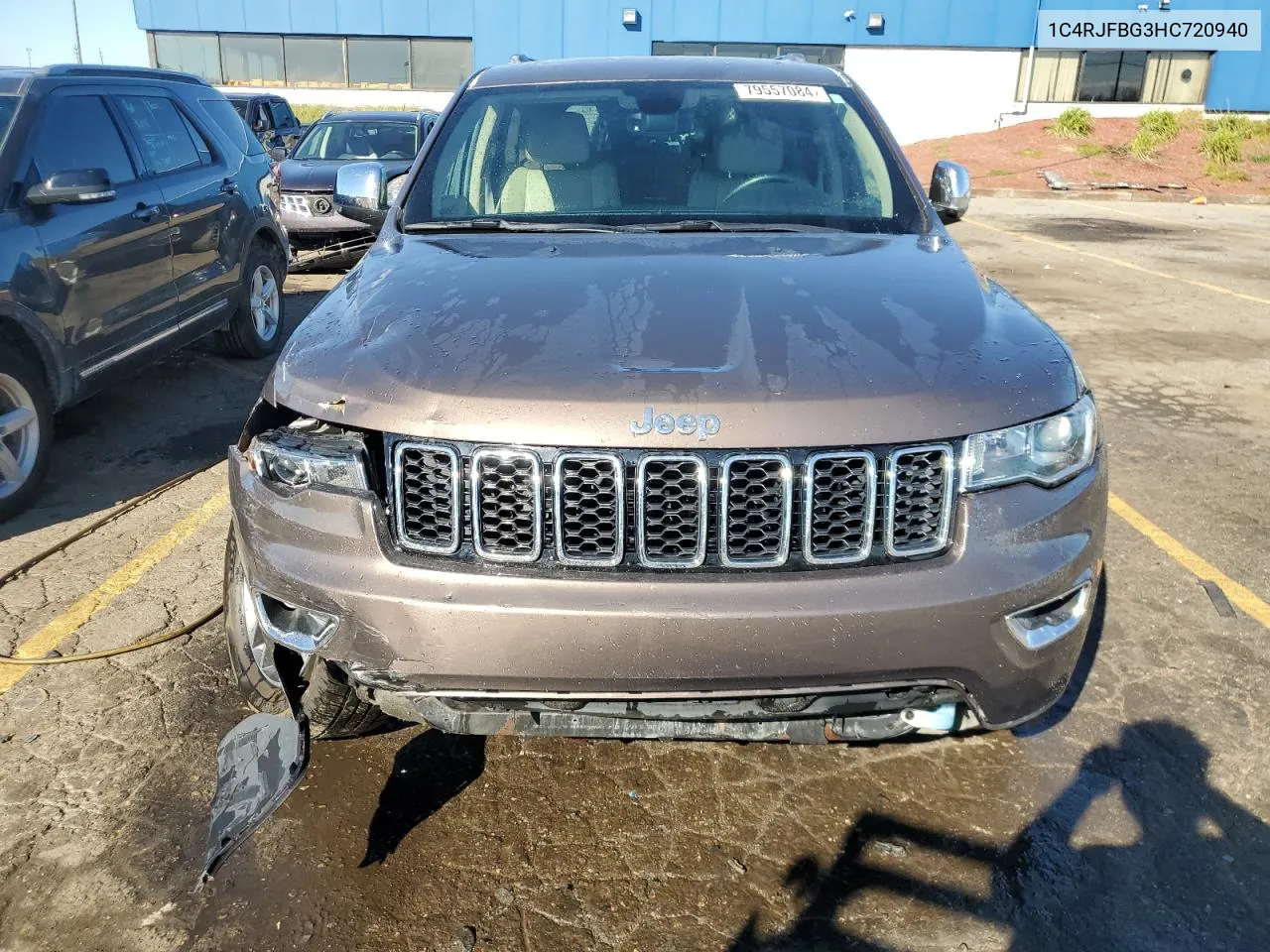 2017 Jeep Grand Cherokee Limited VIN: 1C4RJFBG3HC720940 Lot: 79557084