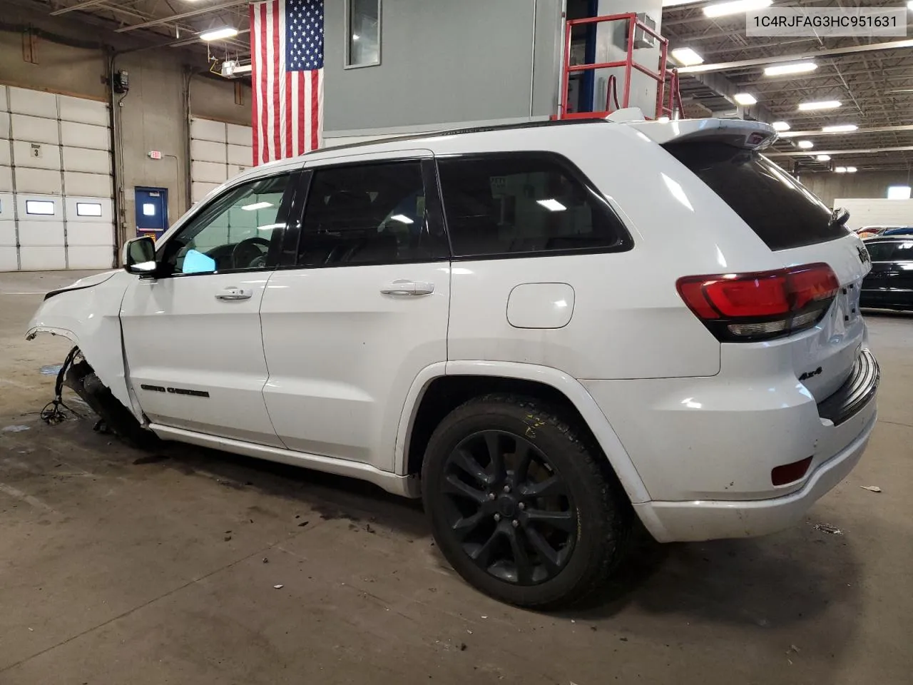 1C4RJFAG3HC951631 2017 Jeep Grand Cherokee Laredo