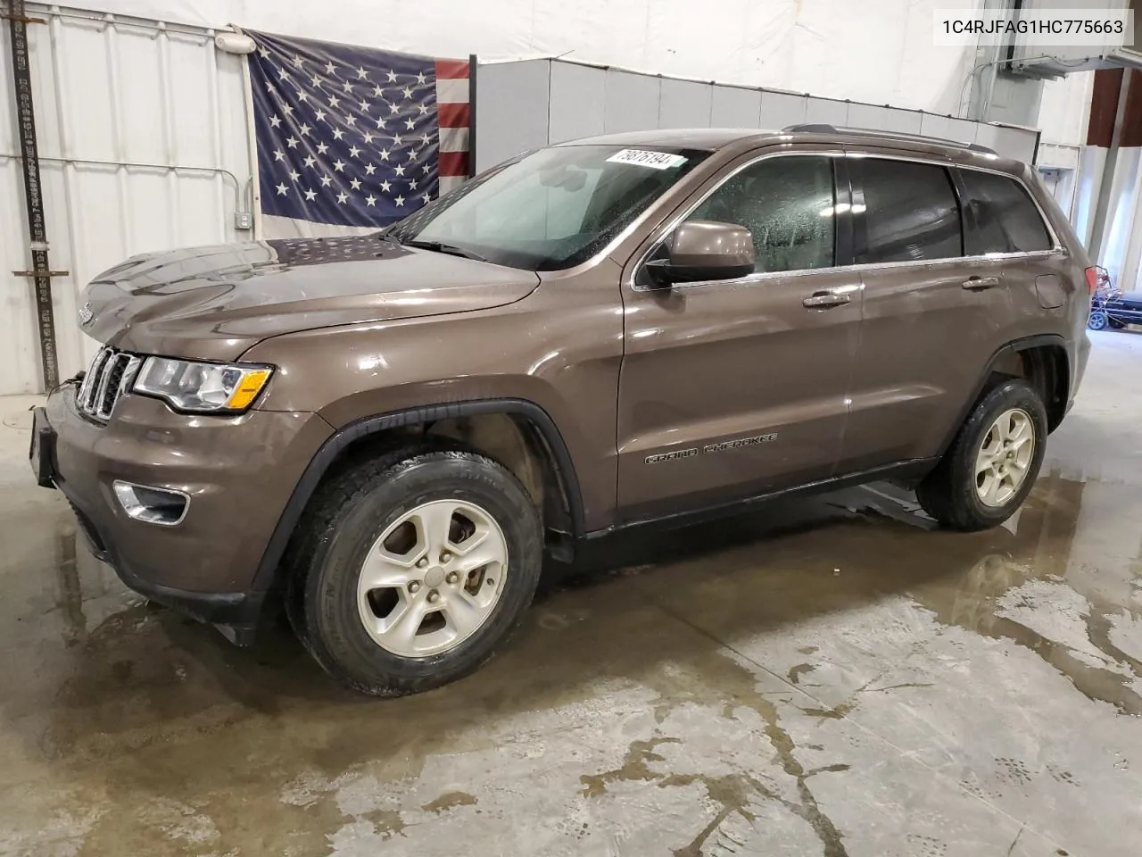 2017 Jeep Grand Cherokee Laredo VIN: 1C4RJFAG1HC775663 Lot: 79876194