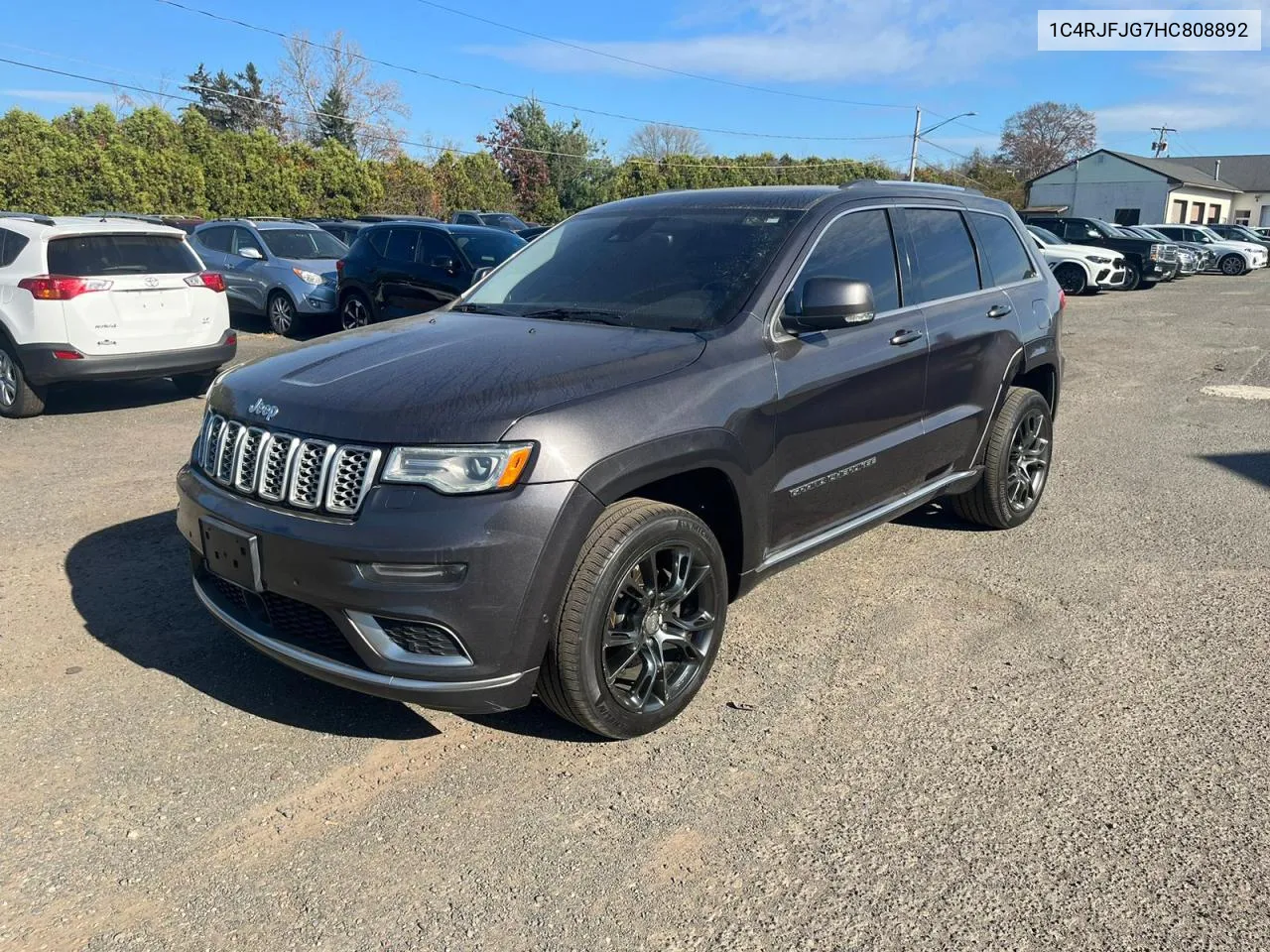 2017 Jeep Grand Cherokee Summit VIN: 1C4RJFJG7HC808892 Lot: 79913894