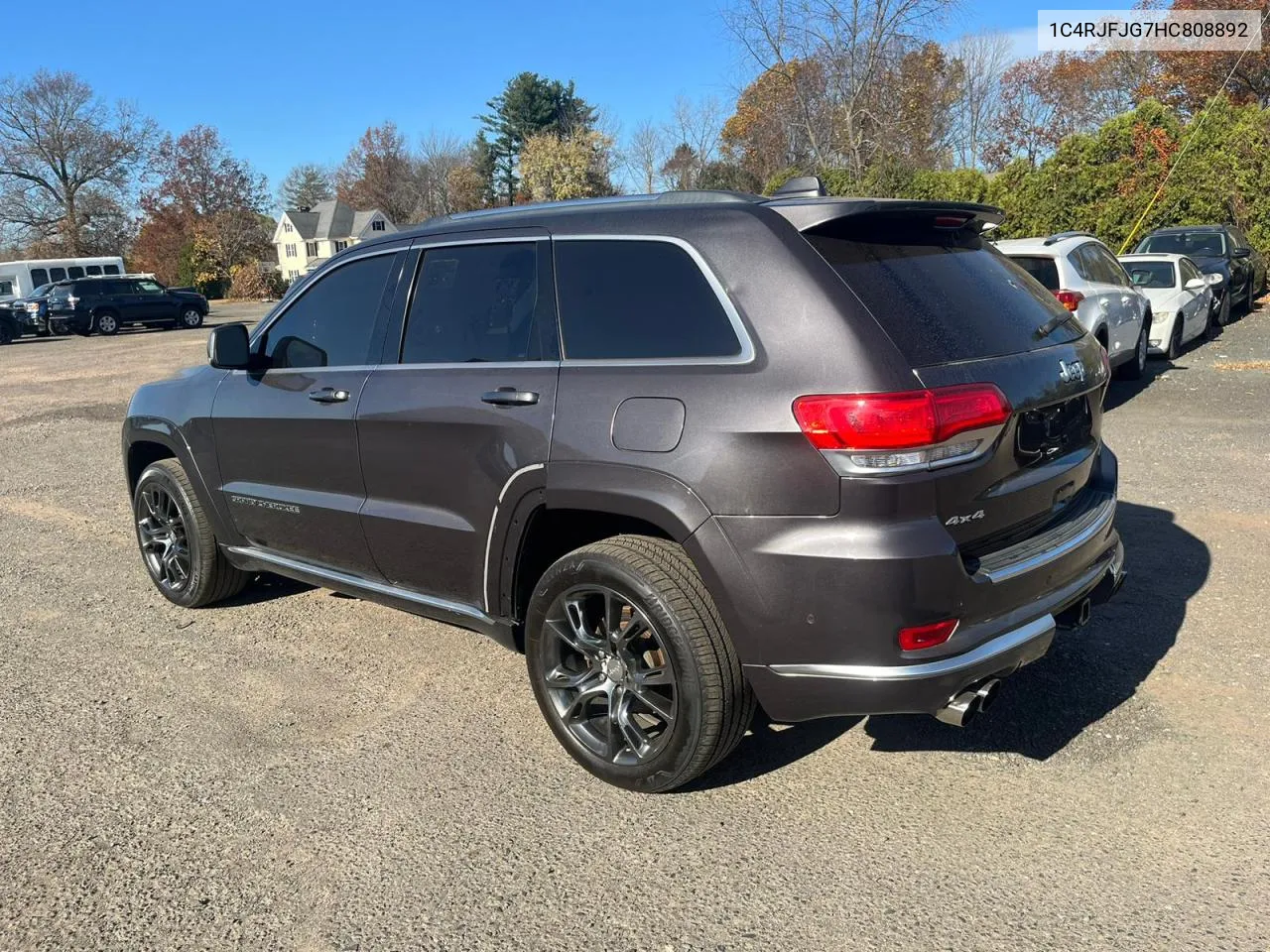 2017 Jeep Grand Cherokee Summit VIN: 1C4RJFJG7HC808892 Lot: 79913894