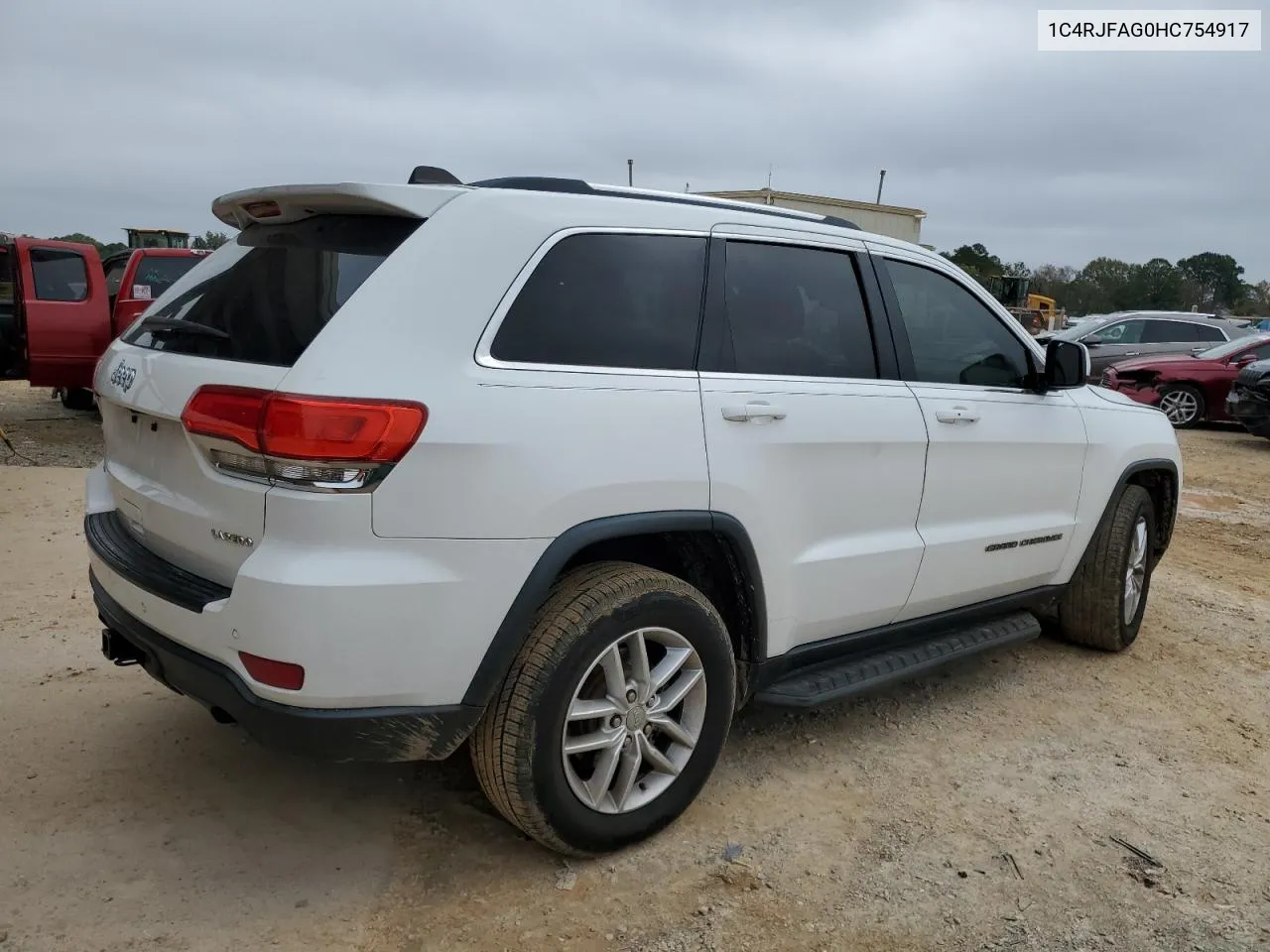 2017 Jeep Grand Cherokee Laredo VIN: 1C4RJFAG0HC754917 Lot: 80039104