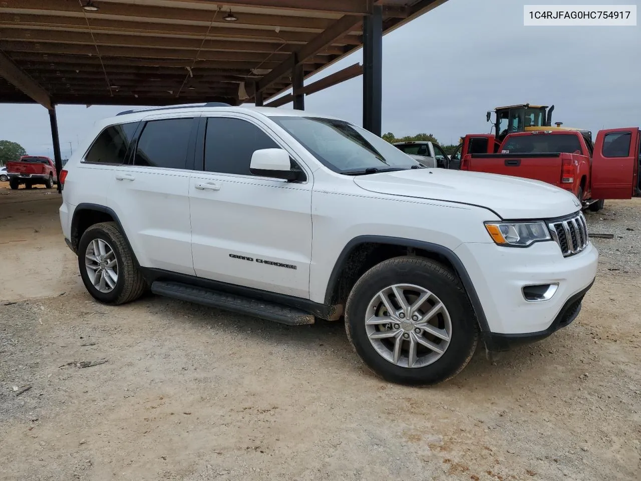 2017 Jeep Grand Cherokee Laredo VIN: 1C4RJFAG0HC754917 Lot: 80039104