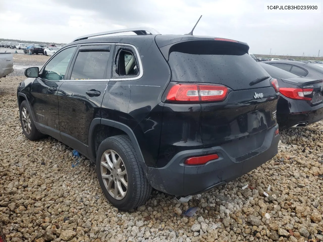 2017 Jeep Cherokee Latitude VIN: 1C4PJLCB3HD235930 Lot: 80128034