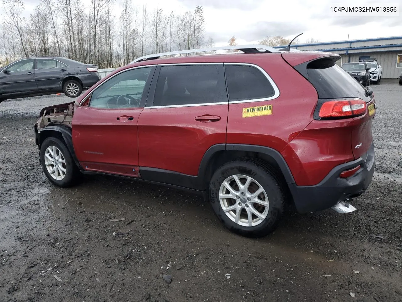 2017 Jeep Cherokee Latitude VIN: 1C4PJMCS2HW513856 Lot: 80297814