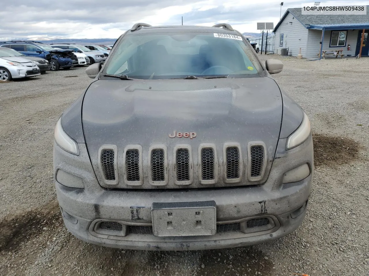 2017 Jeep Cherokee Latitude VIN: 1C4PJMCS8HW509438 Lot: 80353184