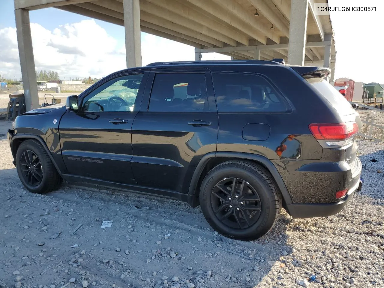 2017 Jeep Grand Cherokee Trailhawk VIN: 1C4RJFLG6HC800571 Lot: 80593284