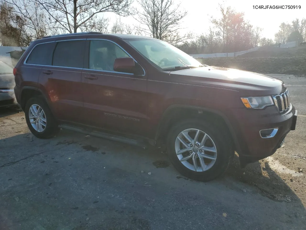 2017 Jeep Grand Cherokee Laredo VIN: 1C4RJFAG6HC750919 Lot: 80850694