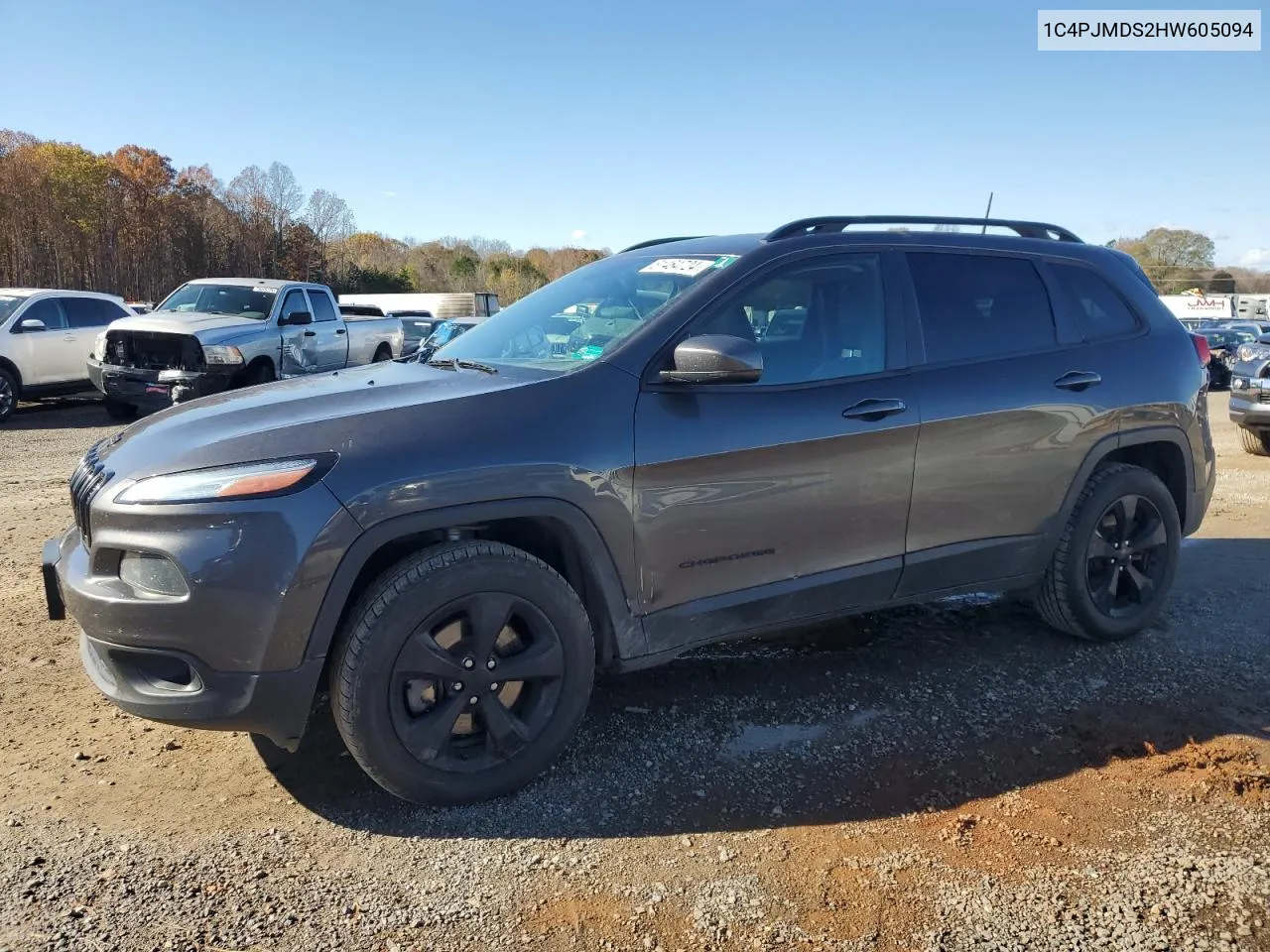 2017 Jeep Cherokee Limited VIN: 1C4PJMDS2HW605094 Lot: 81464724