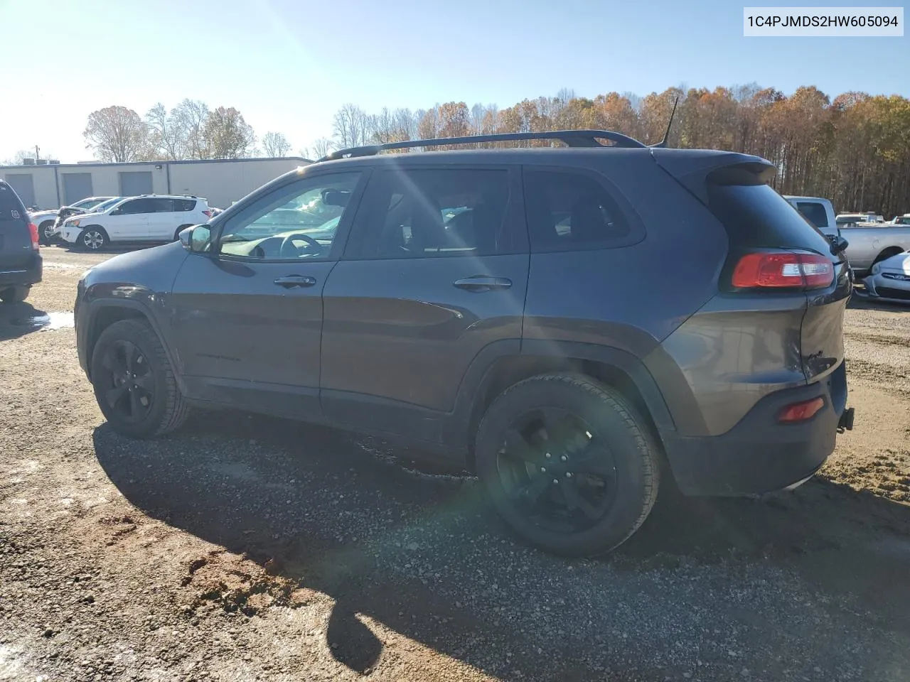 2017 Jeep Cherokee Limited VIN: 1C4PJMDS2HW605094 Lot: 81464724