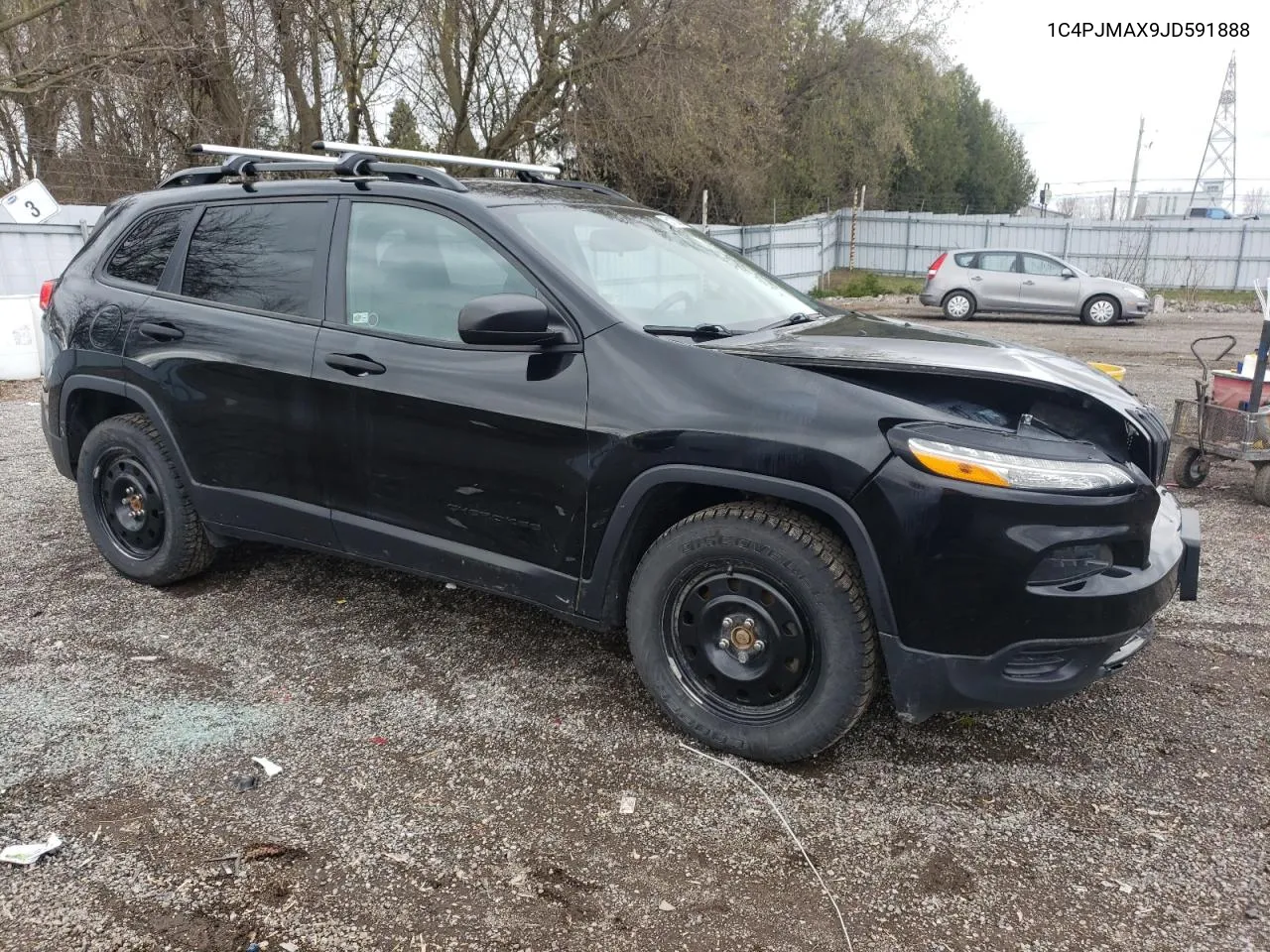 2018 Jeep Cherokee Sport VIN: 1C4PJMAX9JD591888 Lot: 51133234