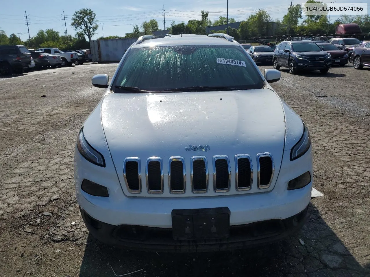 2018 Jeep Cherokee Latitude VIN: 1C4PJLCB6JD574056 Lot: 51940874