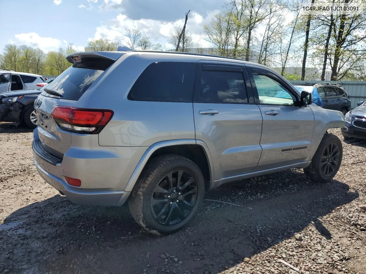 2018 Jeep Grand Cherokee Laredo VIN: 1C4RJFAG1JC103091 Lot: 53956104