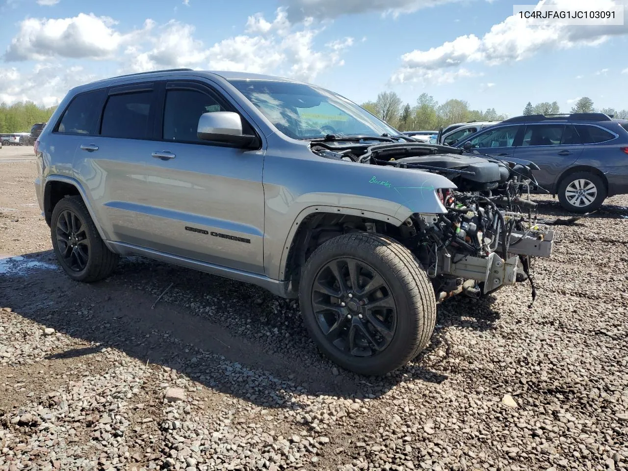 2018 Jeep Grand Cherokee Laredo VIN: 1C4RJFAG1JC103091 Lot: 53956104