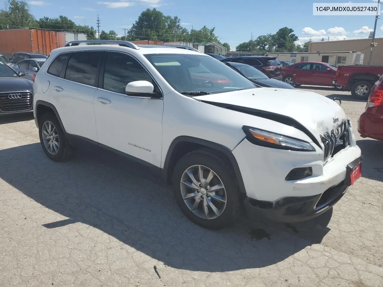 1C4PJMDX0JD527430 2018 Jeep Cherokee Limited