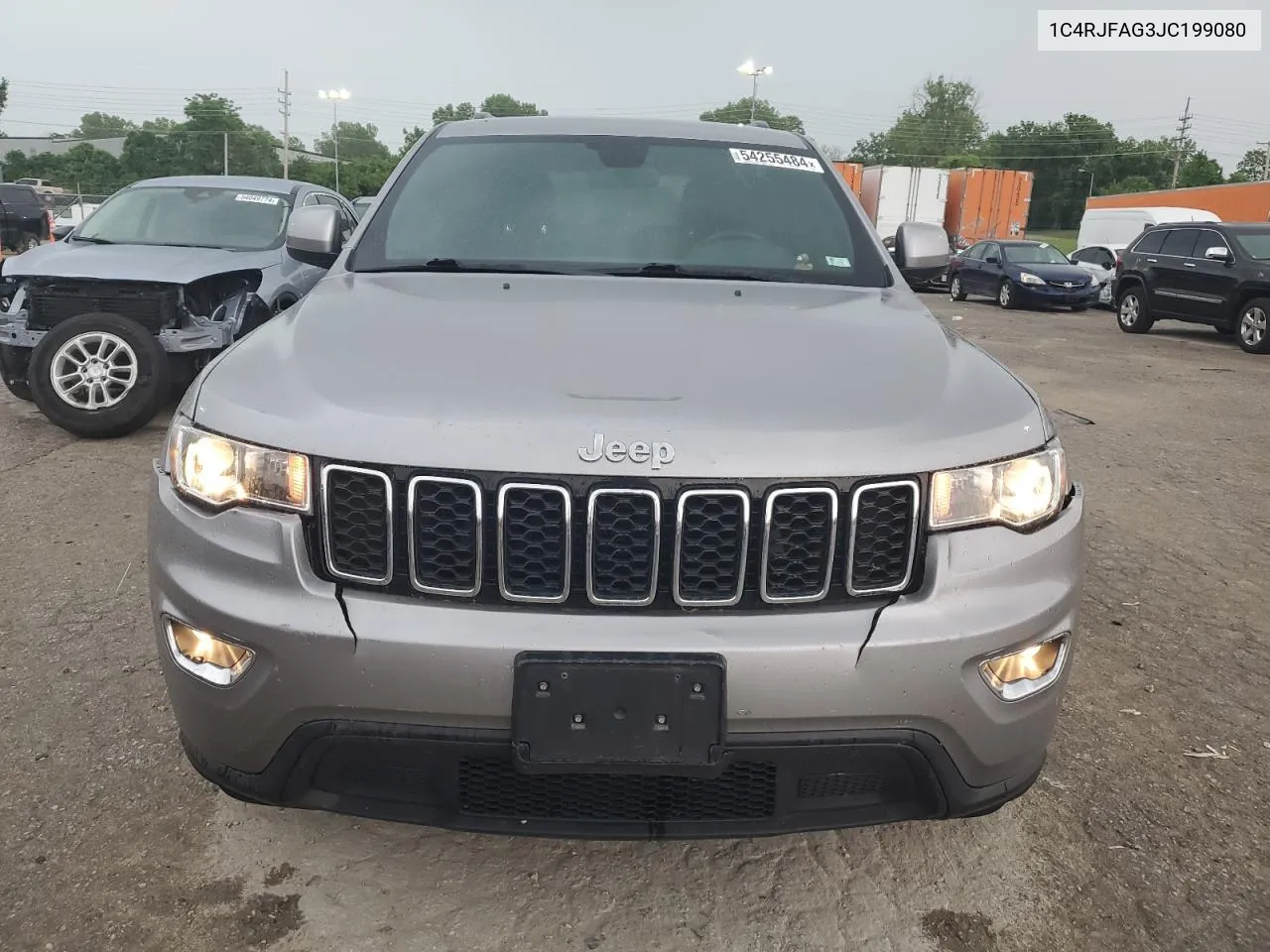 2018 Jeep Grand Cherokee Laredo VIN: 1C4RJFAG3JC199080 Lot: 54255484