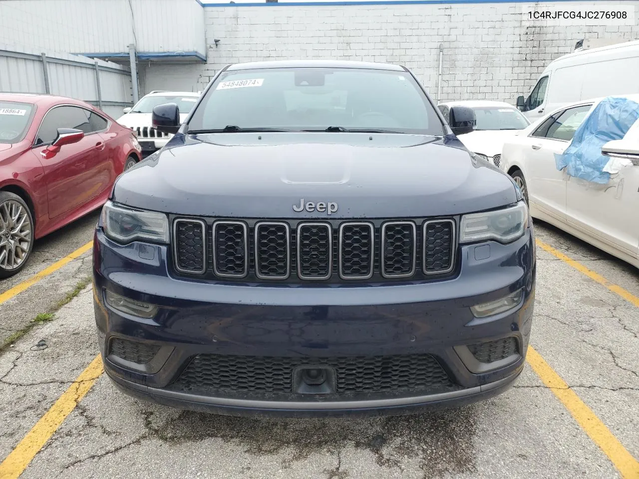 1C4RJFCG4JC276908 2018 Jeep Grand Cherokee Overland