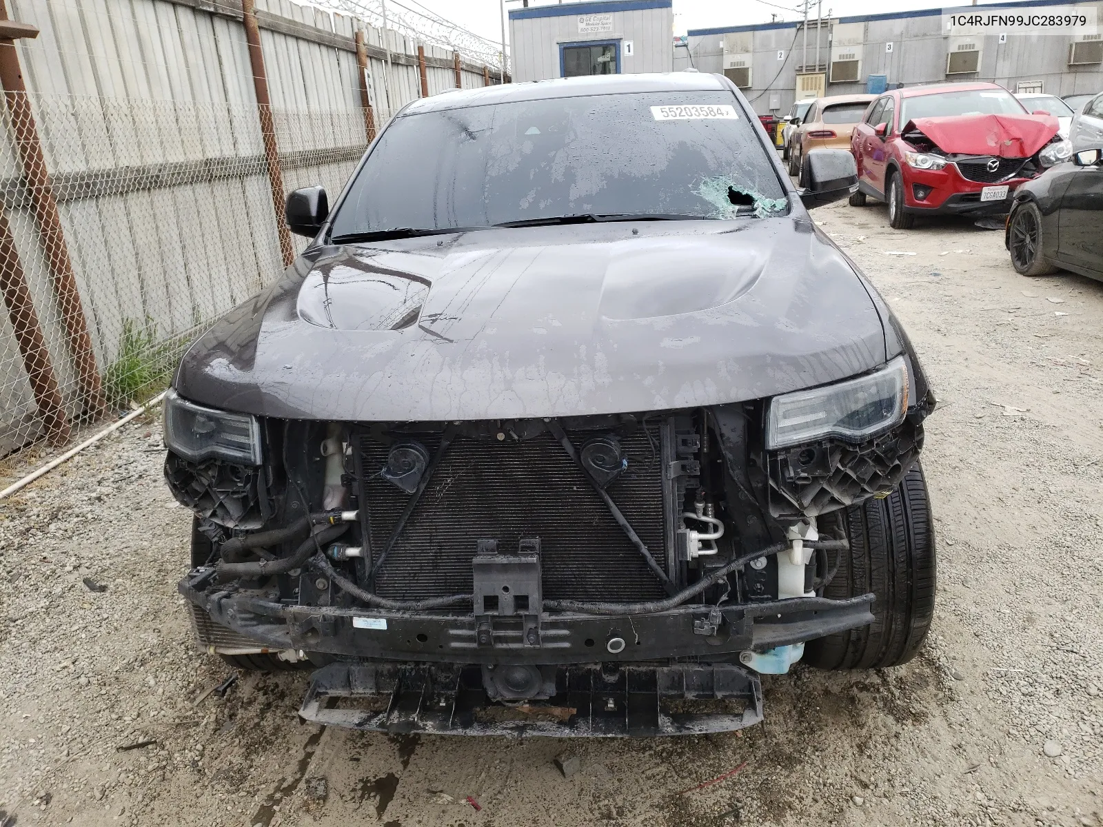 1C4RJFN99JC283979 2018 Jeep Grand Cherokee Trackhawk