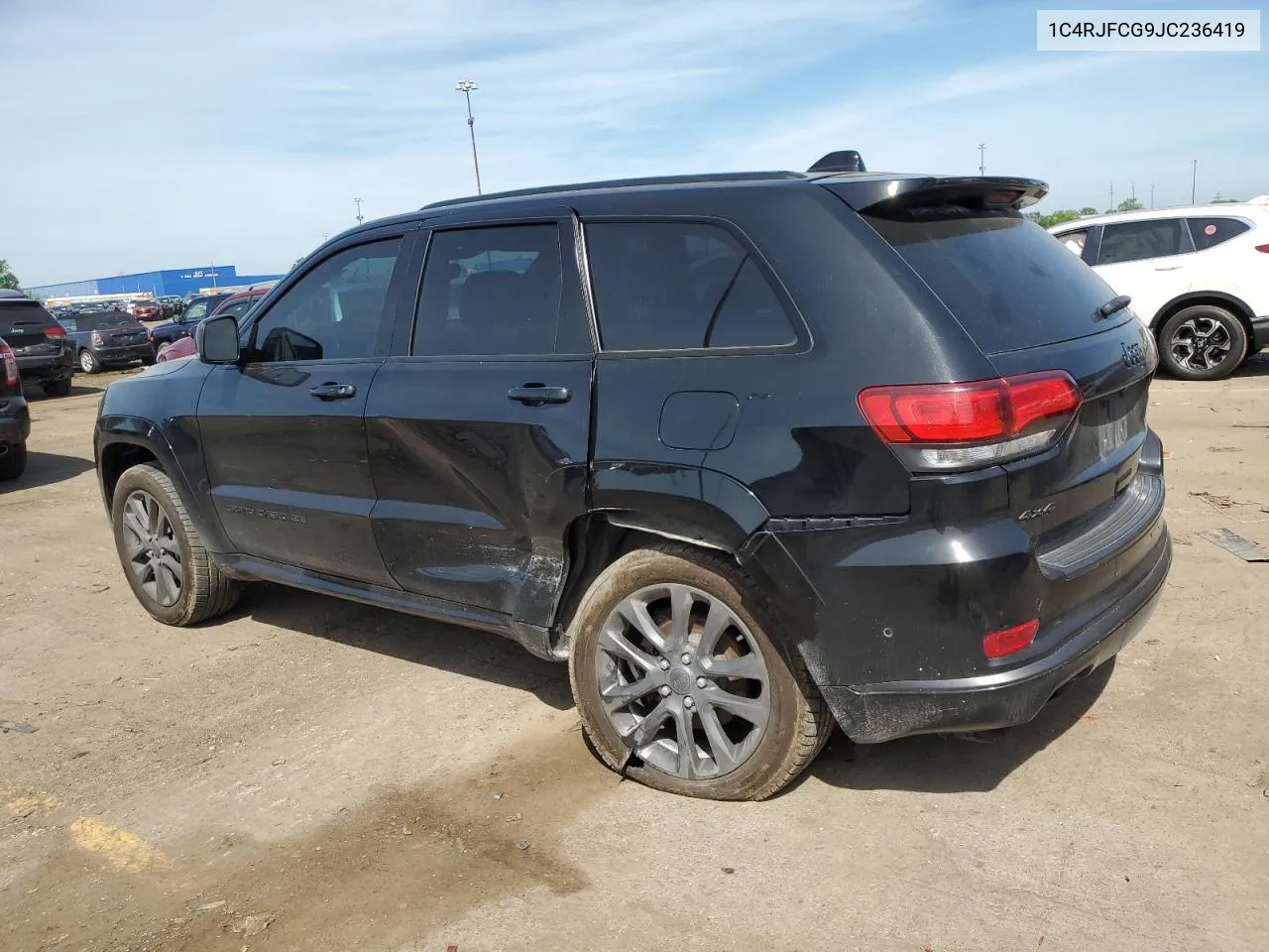 2018 Jeep Grand Cherokee Overland VIN: 1C4RJFCG9JC236419 Lot: 55463024