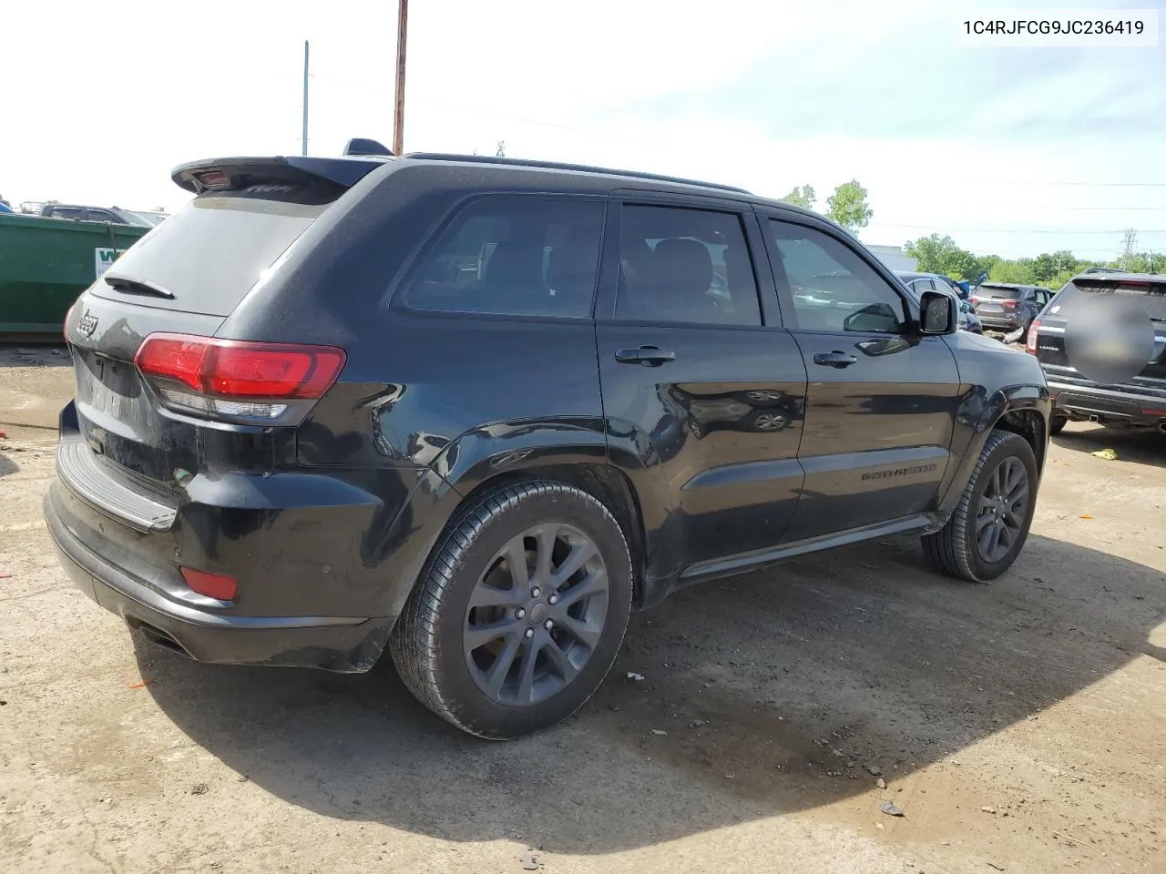 2018 Jeep Grand Cherokee Overland VIN: 1C4RJFCG9JC236419 Lot: 55463024