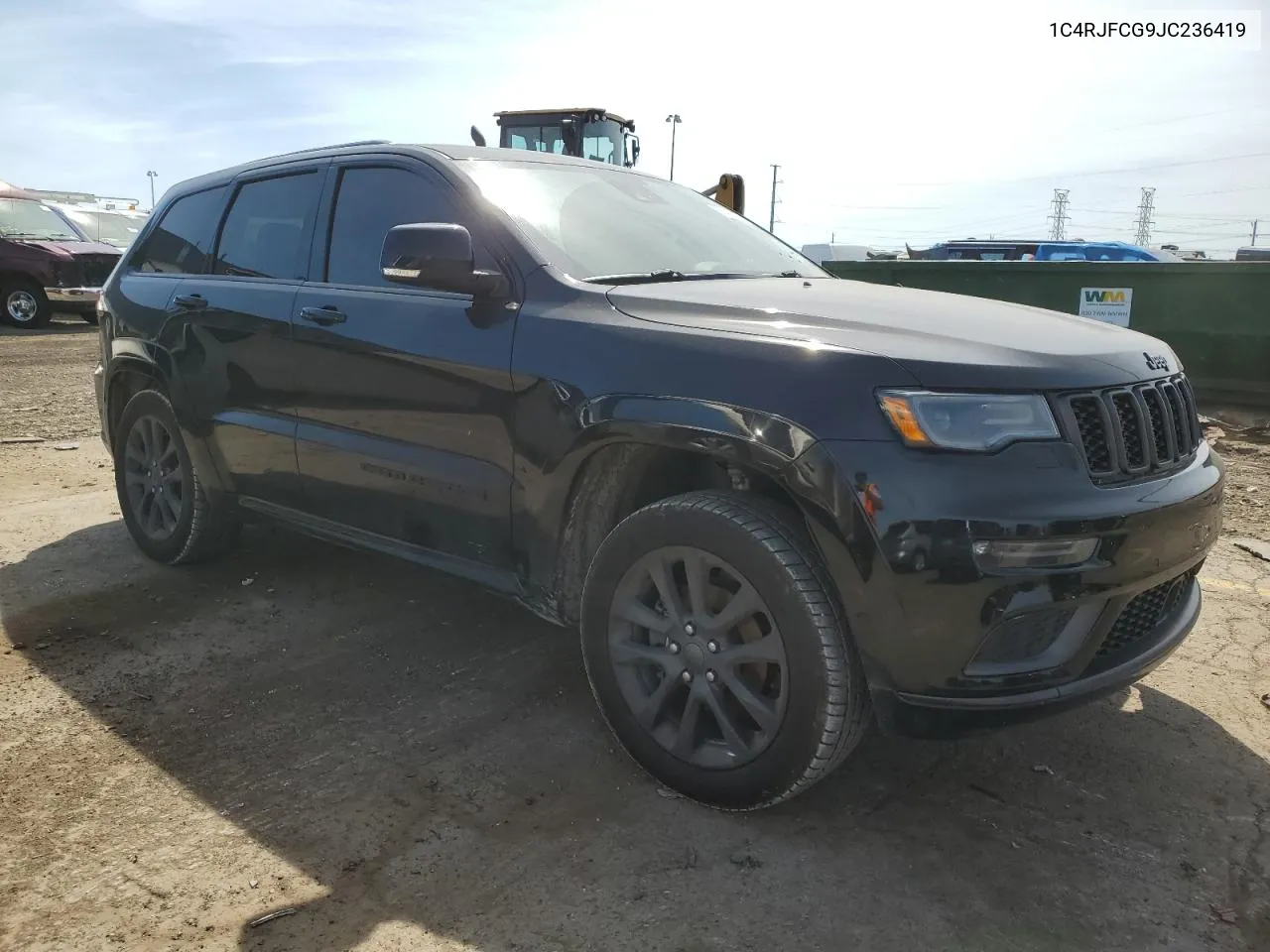 1C4RJFCG9JC236419 2018 Jeep Grand Cherokee Overland