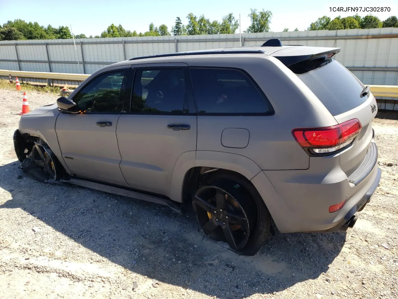 2018 Jeep Grand Cherokee Trackhawk VIN: 1C4RJFN97JC302870 Lot: 55591234