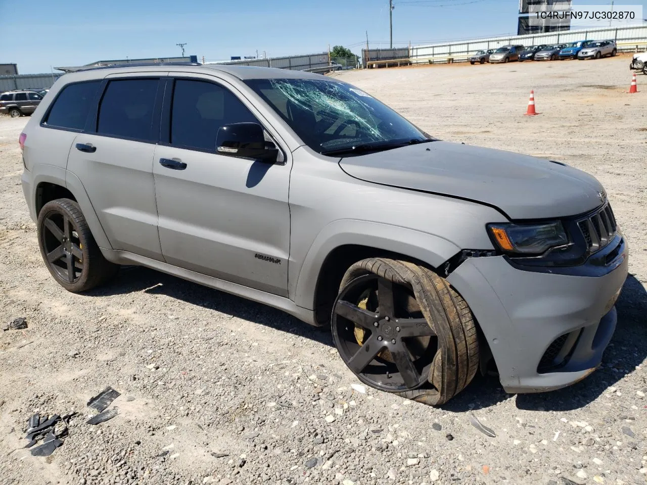 2018 Jeep Grand Cherokee Trackhawk VIN: 1C4RJFN97JC302870 Lot: 55591234