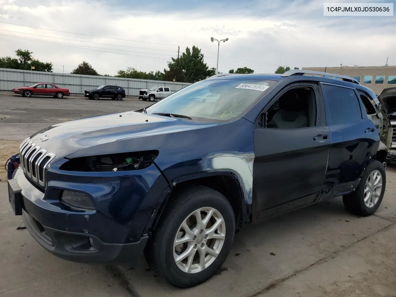 2018 Jeep Cherokee Latitude Plus VIN: 1C4PJMLX0JD530636 Lot: 55642604