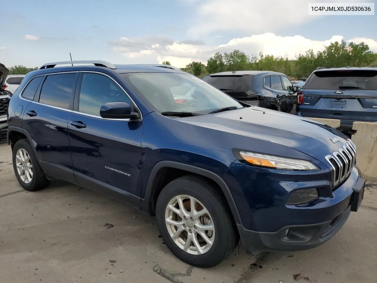 2018 Jeep Cherokee Latitude Plus VIN: 1C4PJMLX0JD530636 Lot: 55642604