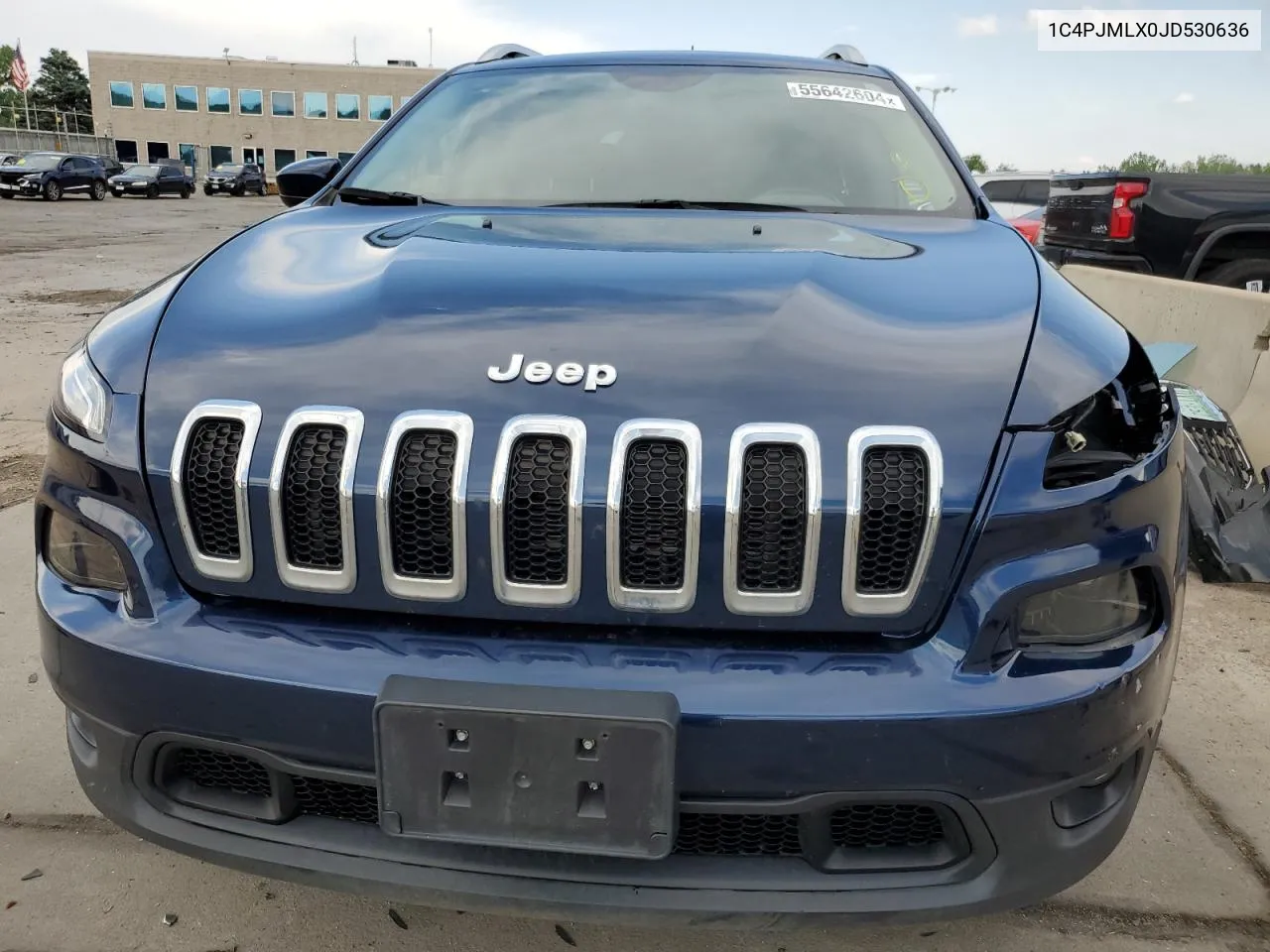 2018 Jeep Cherokee Latitude Plus VIN: 1C4PJMLX0JD530636 Lot: 55642604