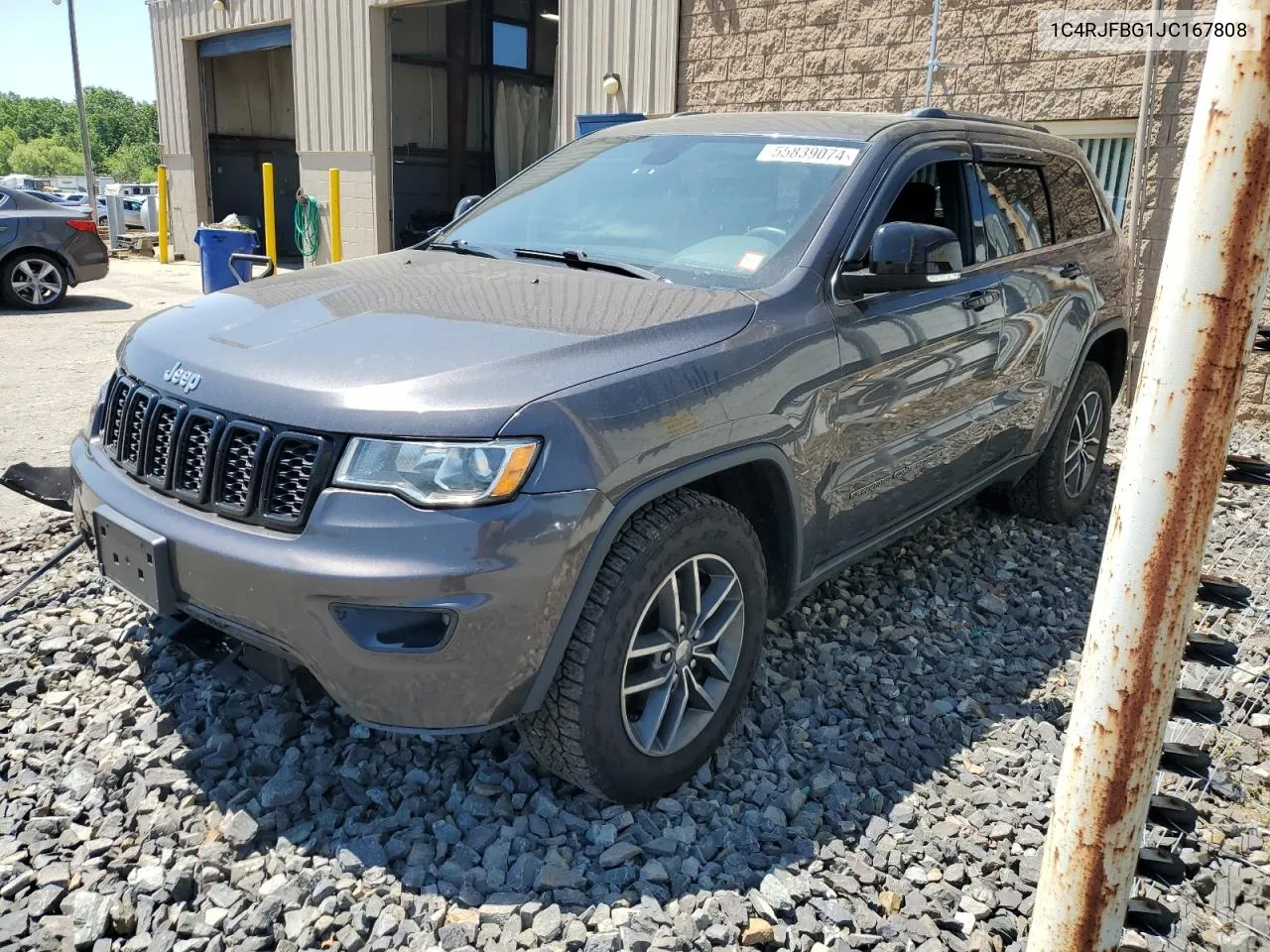 2018 Jeep Grand Cherokee Limited VIN: 1C4RJFBG1JC167808 Lot: 55839074