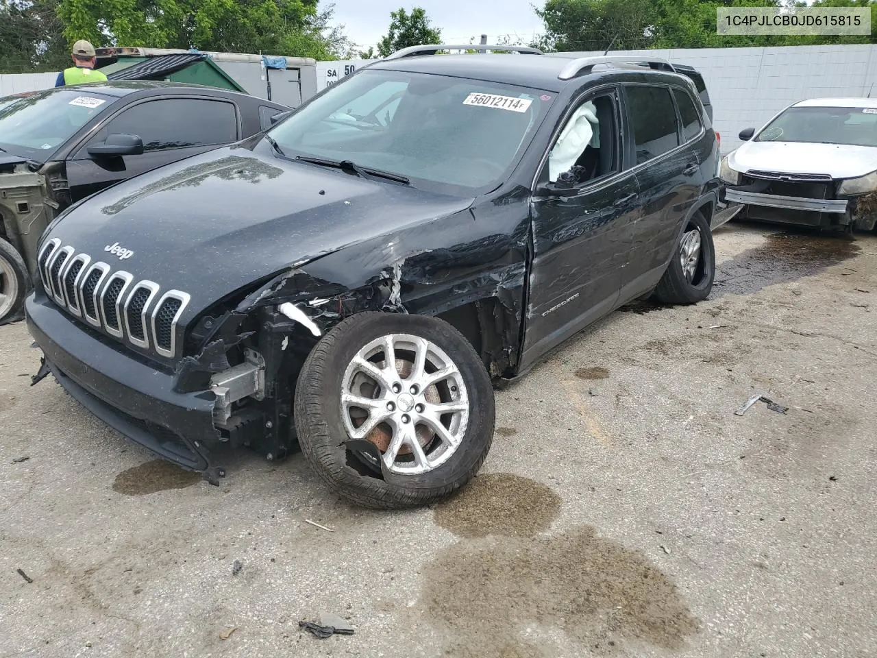 1C4PJLCB0JD615815 2018 Jeep Cherokee Latitude