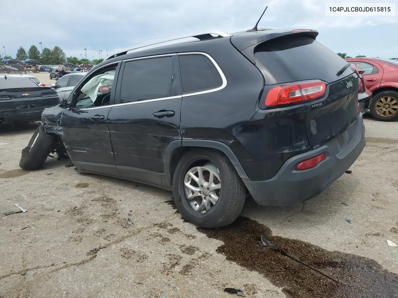 2018 Jeep Cherokee Latitude VIN: 1C4PJLCB0JD615815 Lot: 56012114