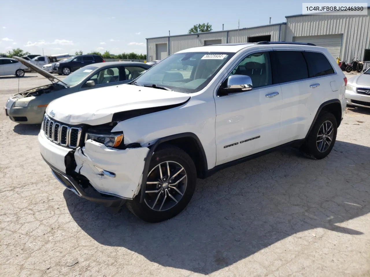 2018 Jeep Grand Cherokee Limited VIN: 1C4RJFBG8JC246330 Lot: 56225934